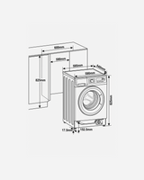 AVG Built-In Washing Machine 9kg