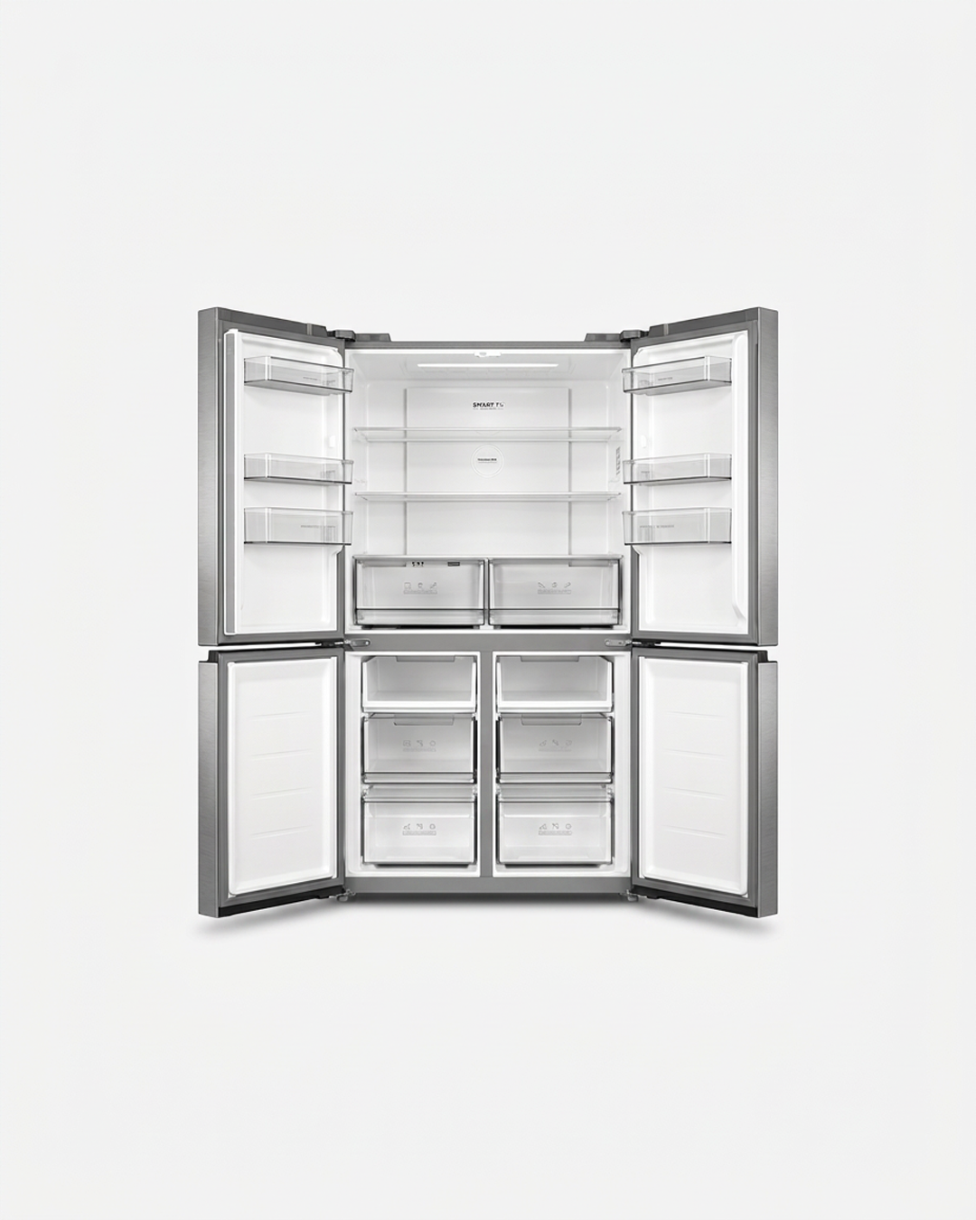 AVG Multi Door Fridge Freezer Black