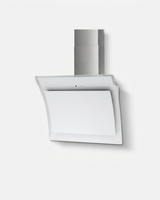 AVG Wall Mounted White Glass Hood