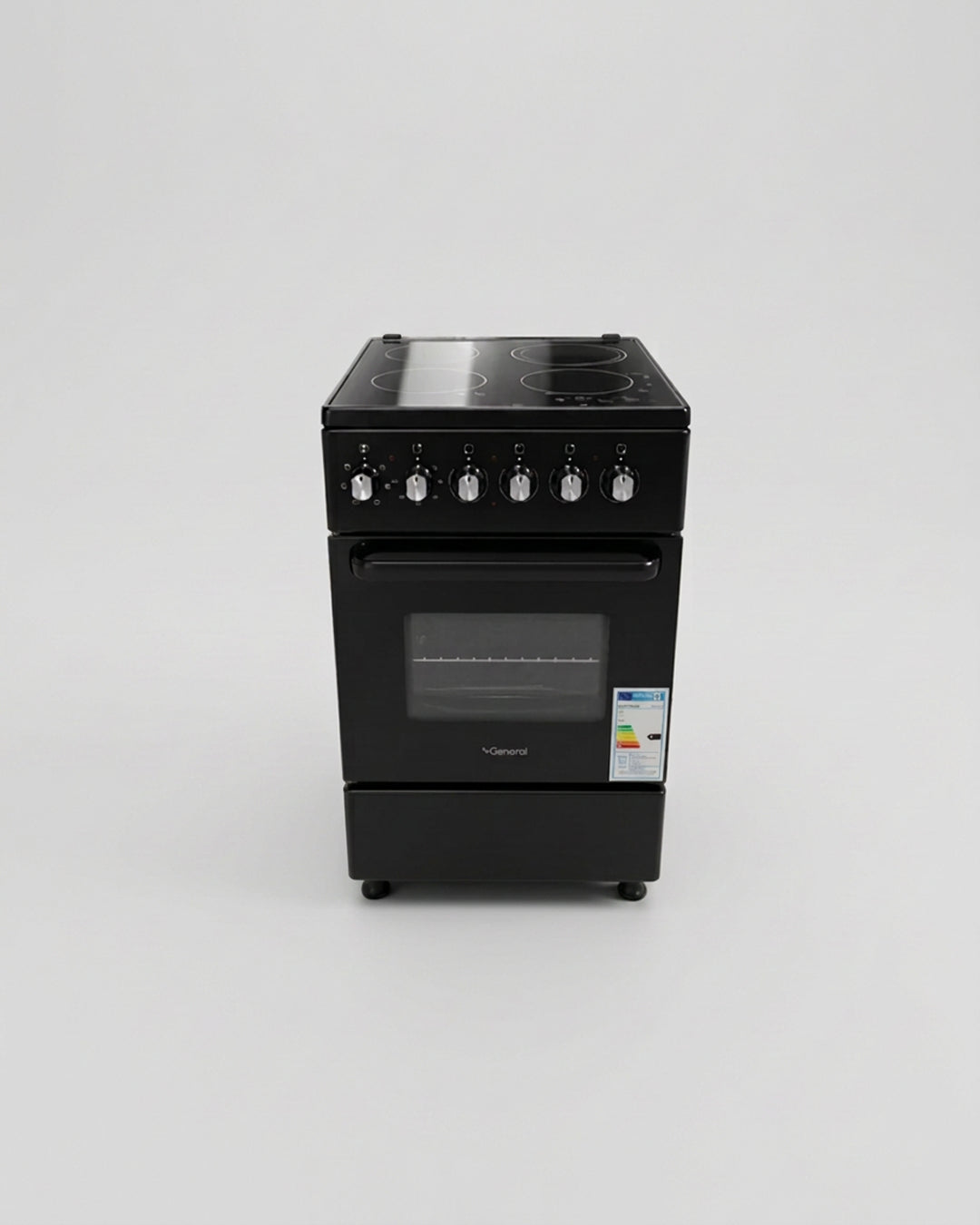Fiesta Electric Oven With Ceramic Top Black 50 X 60cm