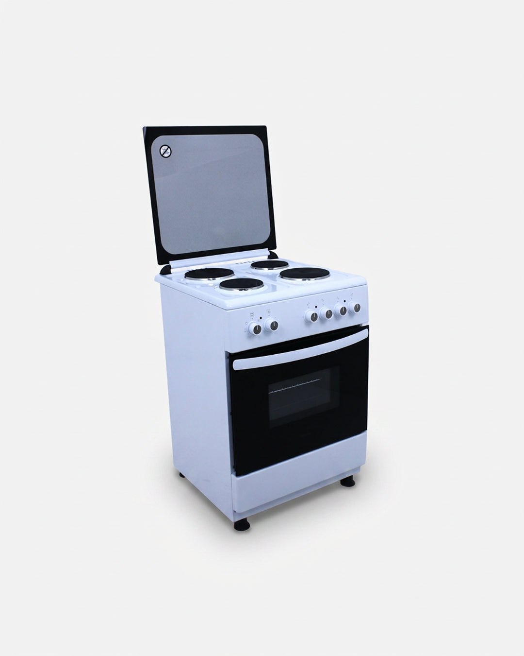 Fiesta – Freestanding Electric Cooker 60cm, 4 Hot Plates, White
