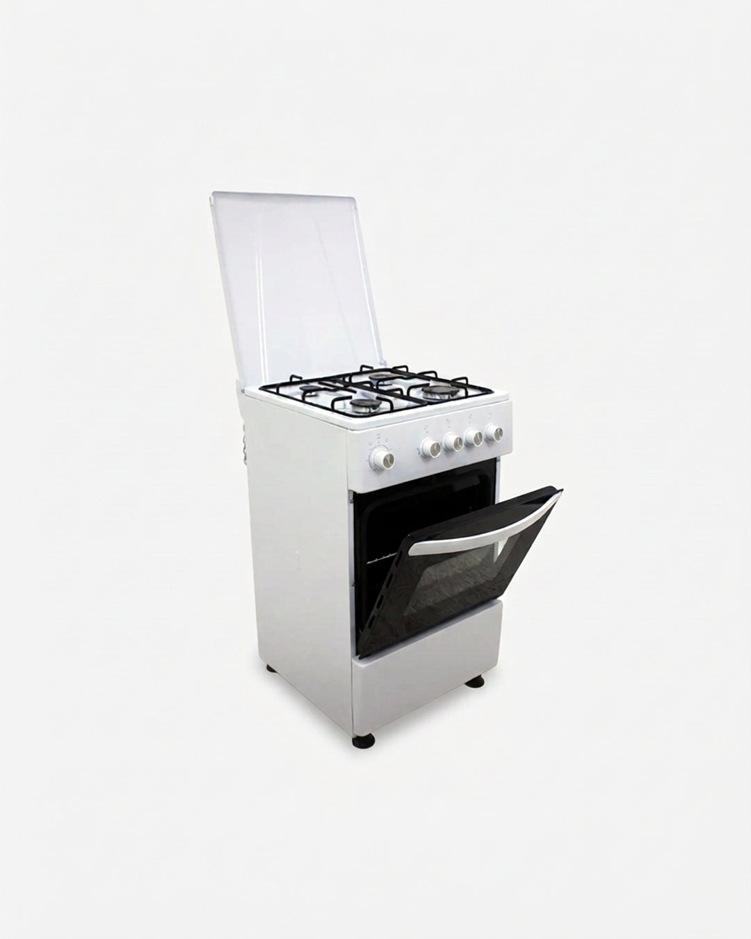 Fiesta – Freestanding Gas Cooker 50cm, 4 Burners, White