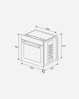 Grundig Built In Electric Oven 70l