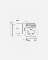 Hauss Build in Washing Machine 10kg