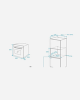 Hyundai Built In Electric Oven 65l