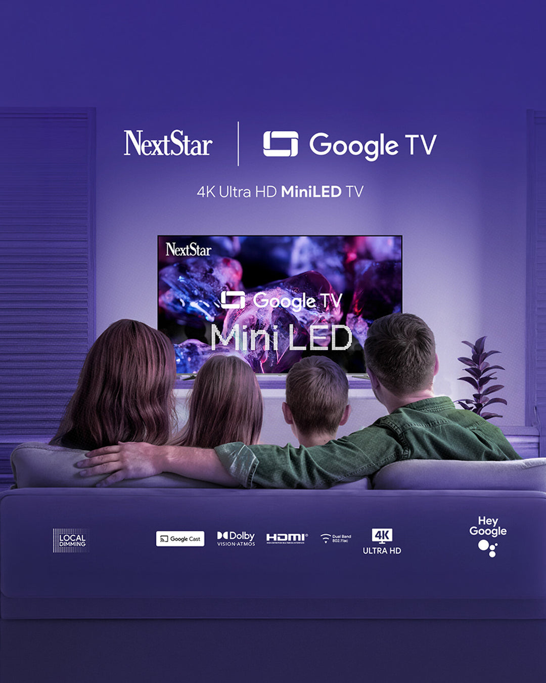 Next 55″ 4K Ultra HD Google MiniLED TV